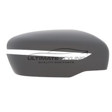Fits Nissan Qashqai 2013-2022 Door Wing Mirror Cover Cap Primed Drivers Right