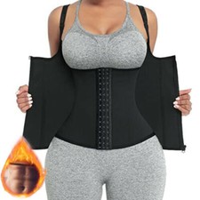 Fajas Reductoras Colombianas Chaleco Modelador Prendas Modeladoras Cintura Cintas Entrenador Faja