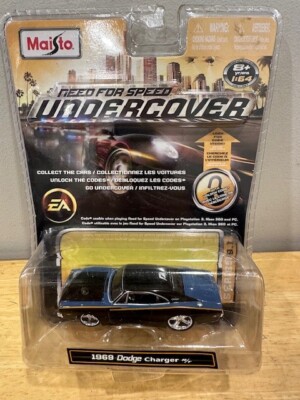 1:64 Maisto 1969 Dodge Charger R/T Need for Speed Undercover NFS New and rare