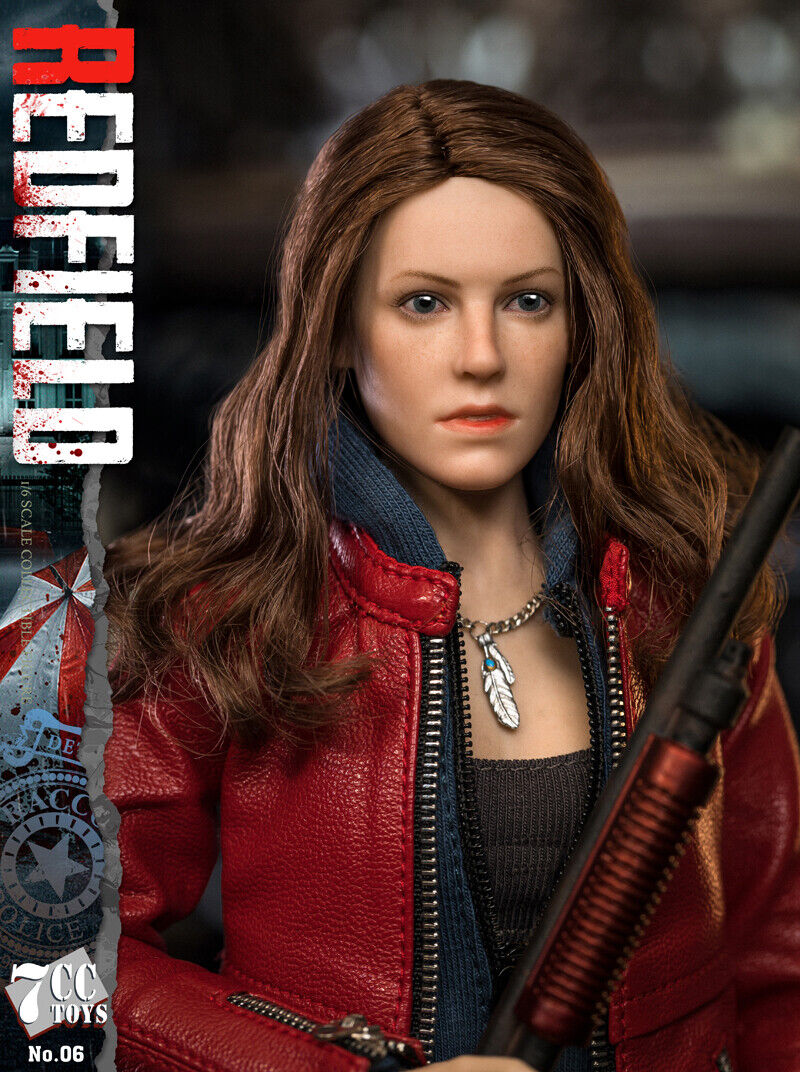 Hot Heart Resident Evil Biohazard Claire Redfield 1.0 1:6 Action Figure Doll