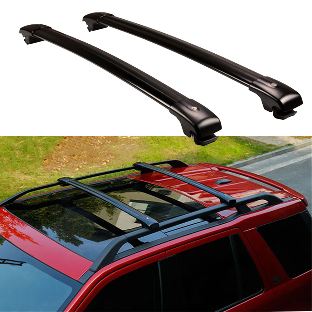 2PCS Cross Bar Fits for Jeep RENEGADE 2015-2023 Roof Rail Cargo