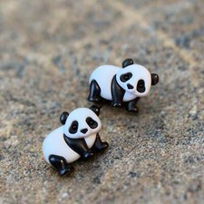 PANDA BEAR Post Earrings