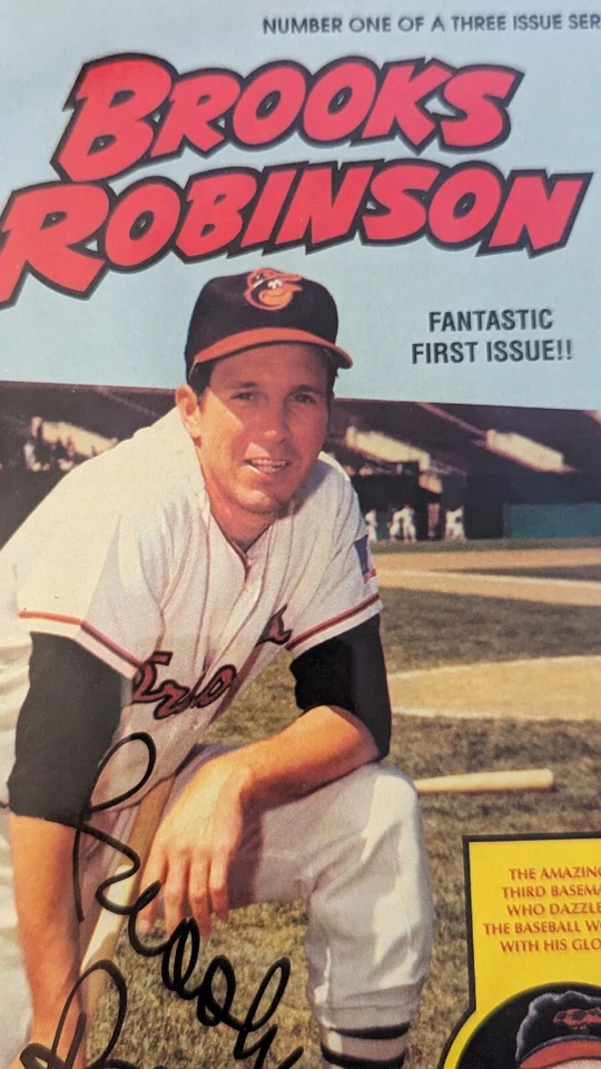 Brooks Robinson Autographed & Authenticated Magnum Comics #1 Issue Comic Book - Image 2 of 4
