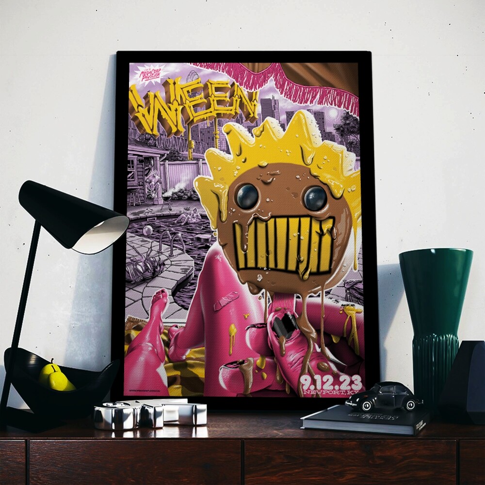 Ween Concert MegaCorp Pavilion, Newport KY 12 Sept 2023 Poster