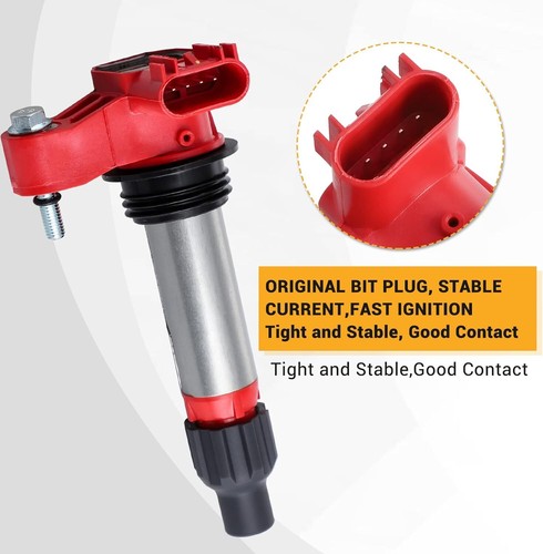 6x Ignition Coils+Spark Plugs for 2010-2015 Chevrolet Traverse Camaro 3.6L UF569 - Picture 7 of 22