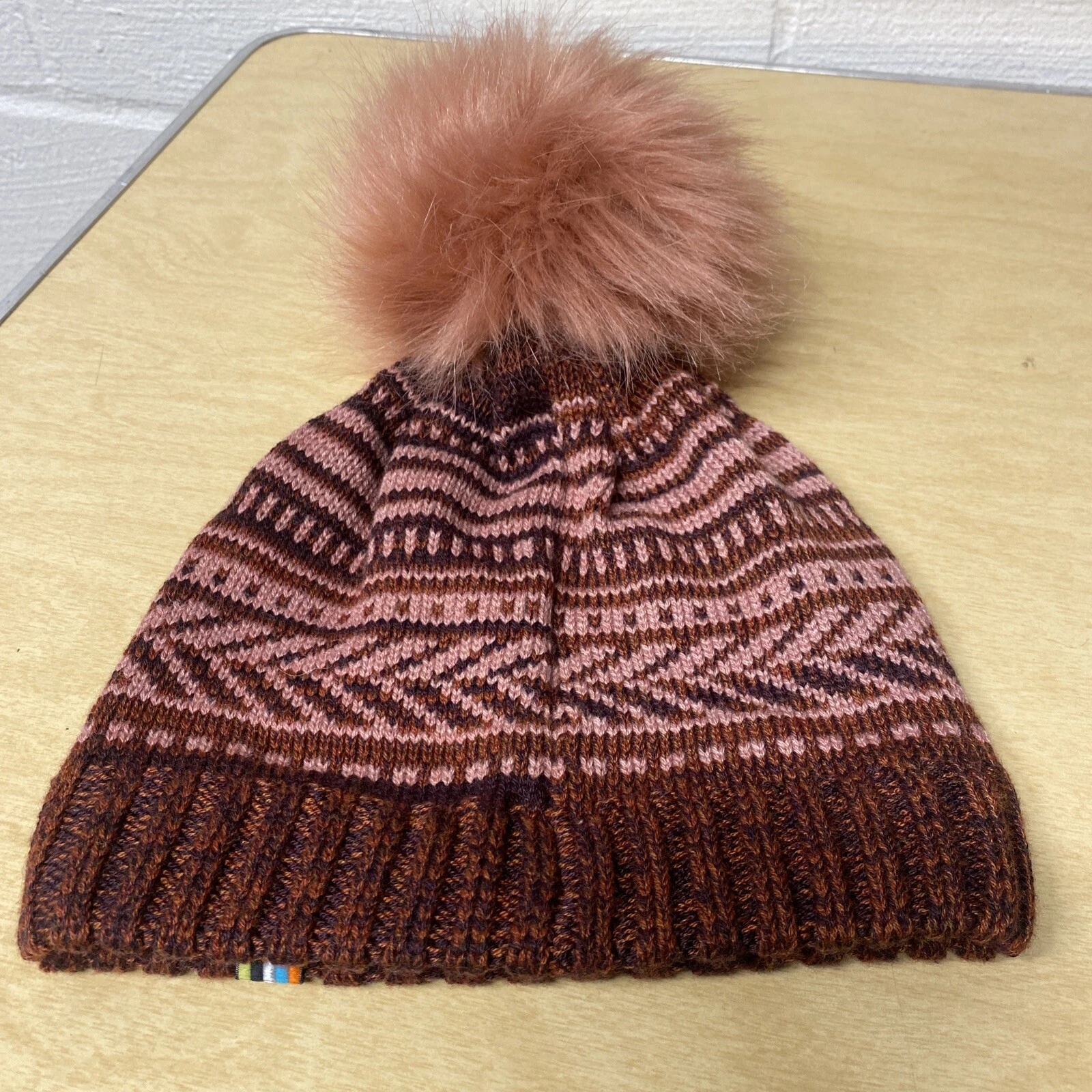 smartwool pom winter hat merino wool blend 