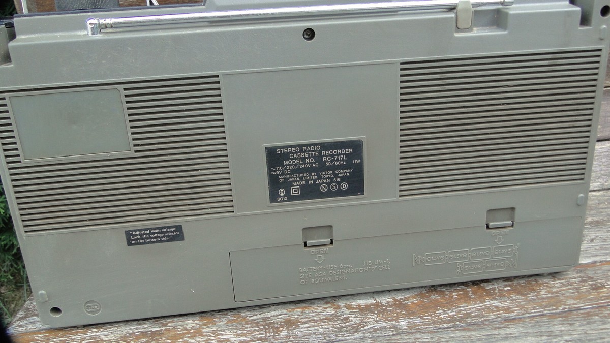 JVC RC-717L Radio Kassetten Ghettoblaster Vintage