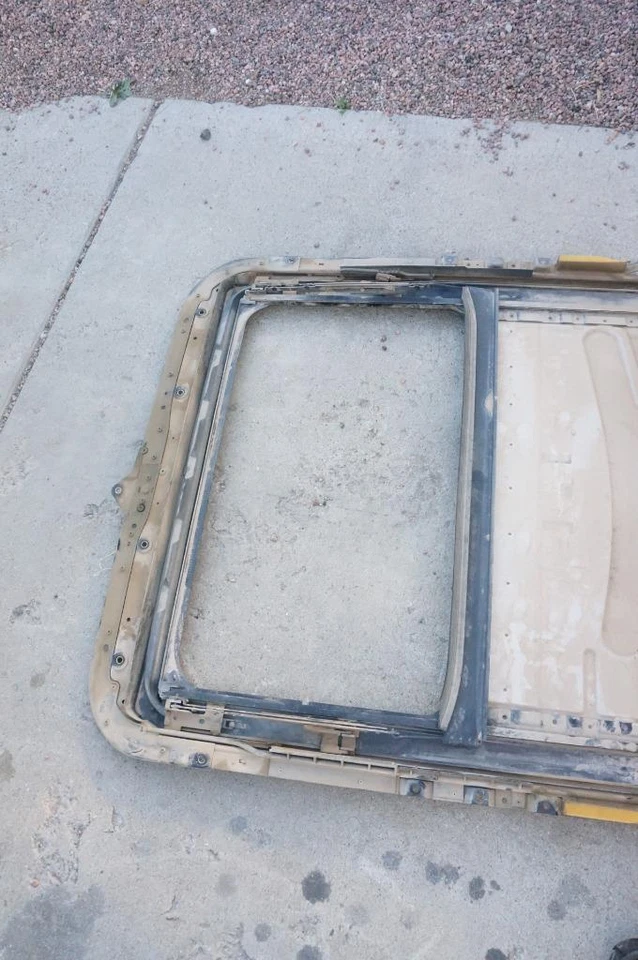 OEM BMW E46 sedán techo corredizo casete rieles 99-00 323i 328i Foto 2 de 4