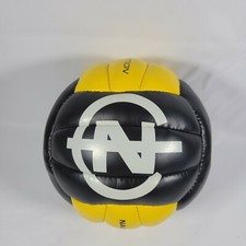 RARE Vintage Nautica Competition NC MONOGRAM LOGO Volleyball BALL Yellow Blue