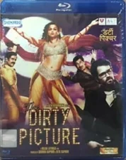 THE DIRTY PICTURE BLU-RAY - VIDYA BALAN, EMRAN HASHMI - BOLLYWOOD MOVIE