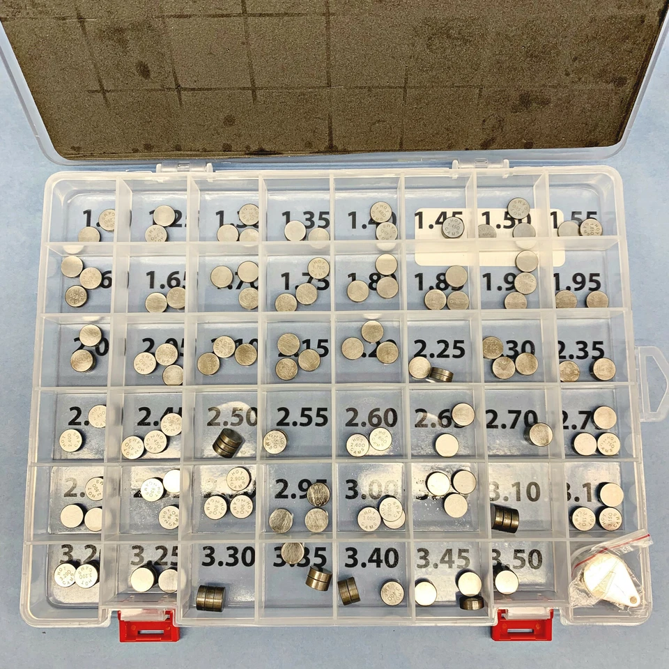 Conjunto de calço de válvula de câmeras quentes 9,48 mm OD 1.20-3.20 1998-2006 Honda RVT1000R RC51 VTR - Imagem 4 de 4