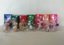 Tully's Coffee Fuchi Bearful 7 Piece Set Plush Toy Original Box