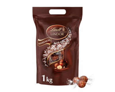 (25,99  /kg) Lindt Lindor Haselnuss   1kg   MHD 08/26
