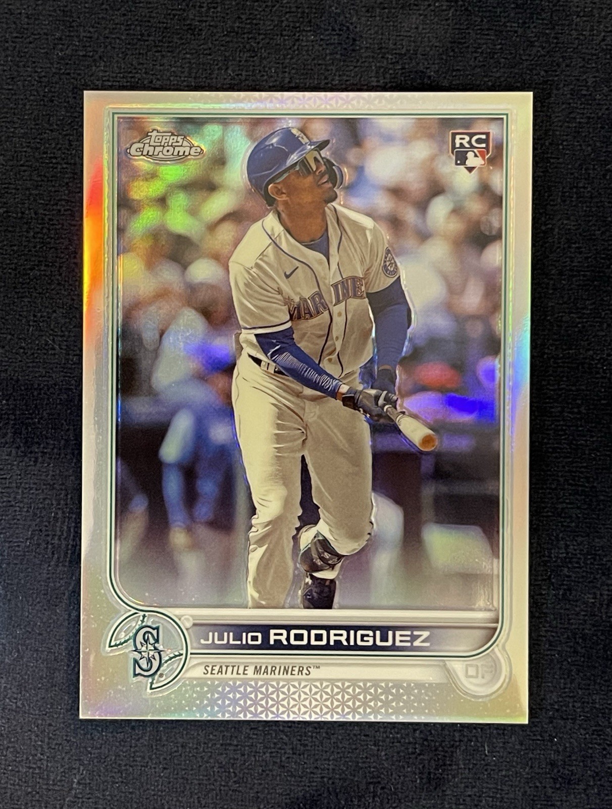 JULIO RODRIGUEZ 2022 Topps Chrome Update #USC150 Refractor Rookie RC 004/299