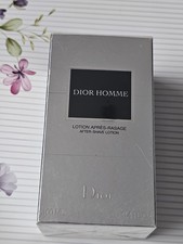 Genuine Dior Homme Aftershave Lotion 100ml , Minor Marks On Seal