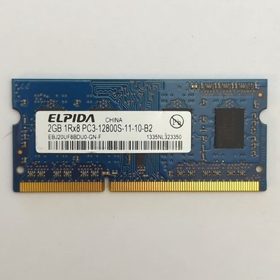 Elpida 2GB DDR3 1600 SODIMM RAM 1x2GB Laptop Speicher