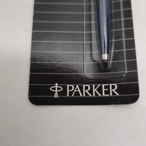 Parker Jotter Kugelschreiber 78033 Blau Schwarz Tinte Mittlere Spitze Vintage Neu aus altem Lagerbestand Hergestellt in den USA - Bild 6 von 6