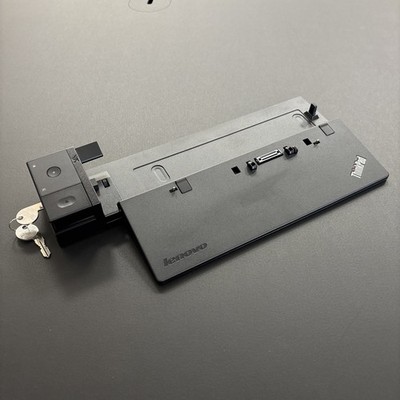 Lenovo ThinkPad Pro Docking Station SD20F82751 40A1 ohne Netzteil mit Schlüssel