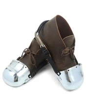 Steel Toe Guard Pair Universal Metatarsal Foot Protection with Adjustable Straps