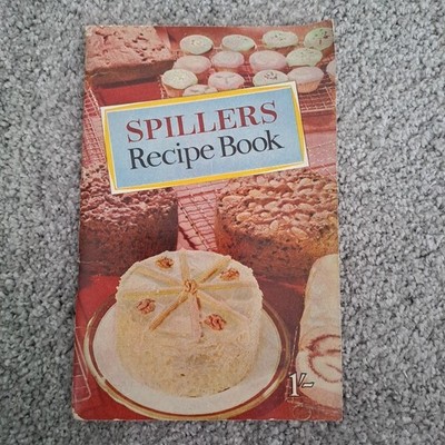 Vintage Spillers Recipe Book Home Baking Cake Flour Prop Shop
