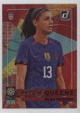 2023 Panini Donruss FIFA Women's World Cup Pitch Queens Red /299 Alex Morgan uk2