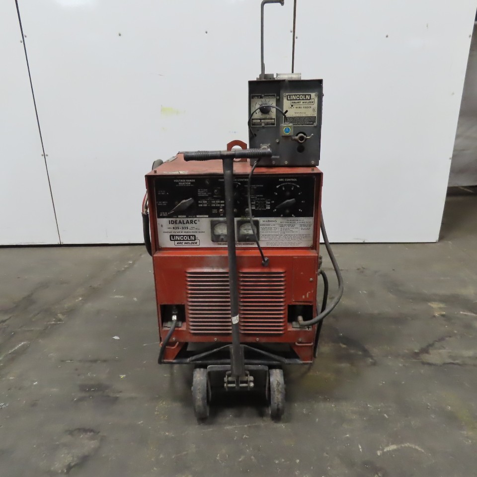 Lincoln Electric Idealarc R3s 325 Arc Welder R3s324 With Cart for