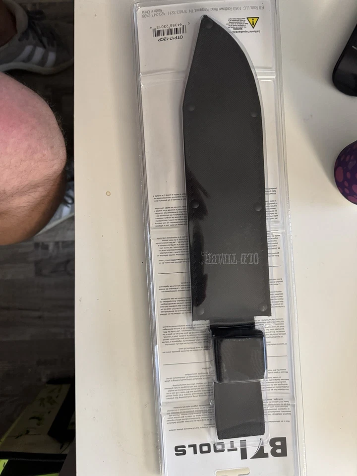 Faca Bowie Schrade Old Timer 10" lâmina com bainha nova - Imagem 3 de 4