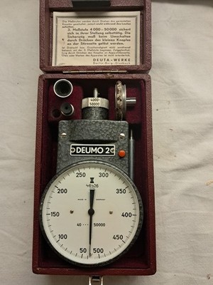 DEUTA Werke - DEUMO 2 - externen Drehzahlmesser - mechanisch - Tachometer