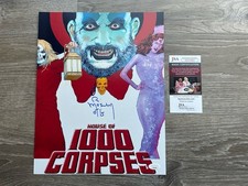 Bill Moseley Signed House of 1000 Corpses 11x14 Photo JSA COA Otis Horror Auto