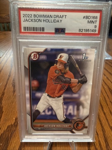 2022 Bowman Draft Jackson Holliday PSA 9