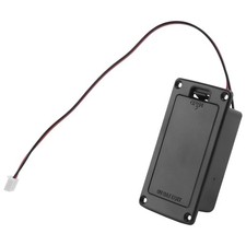 9V Flat Mount Guitar Active Pickup Battery Cover Hold Box Battery Storage7208