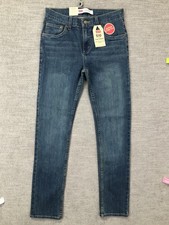 Levi's Jeans Boys 16 Blue 510 Slim Skinny 4-Way Super Stretch Denim 28x28