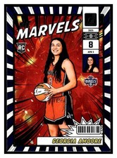2025 Donruss WNBA Net Marvels 17 Georgia Amoore Rookie RC Washington Mystics