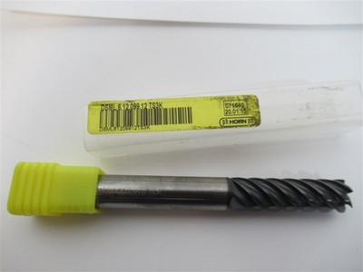 Horn DSML.6.12.099.12 TS3K , 12mm SC 0.5'' Corner Radius Square End Mill Bit