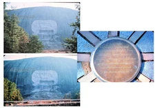 35 mm color slides lot of 3 * 1975 STONE MOUNTAIN park GEORGIA Carillon Marker