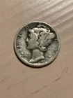 1931 D US Silver Mercury Dime