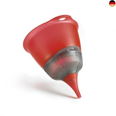 Cuisipro Universaltrichter Küchenhelfer, Silikon, rot