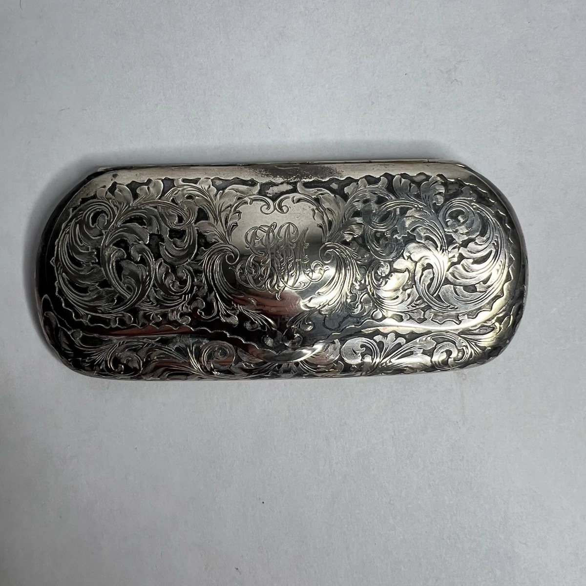 Silver Eyeglass Case Indiana OTHER US Sterling Silver Antiques for