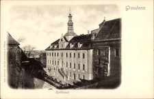 Ak Grudziądz Graudenz Westpreußen, Rathaus,  Verlag O. Schleich... - 4875305