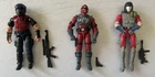 GI Joe Figures Lot of 3 (Cobra Viper, Neo-Viper Commander, Cobra Air Trooper)