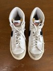 Nike Blazer Mid '77 Vintage CZ1055-100 Mid Top Leather Colorblock Lace-Up — photo 5