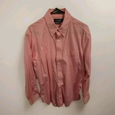POLO RALPH LAUREN BUTTON DOWN SHIRT SIZE 16 32/33 LIGHT PINK LONG SLEEVE MEN'S