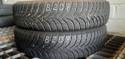 2x  155/70 R19 88Q Winterreifen Bridgestone Blizzak LM500 Dot 1x24 1x21 6mm B207
