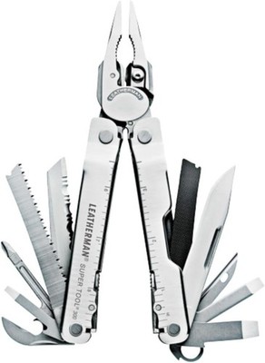 LEATHERMAN, Super Tool 300 Multitool with Premium Replaceable Wire Cutters ...