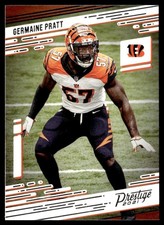 2021 Panini Prestige Germaine Pratt Cincinnati Bengals #74
