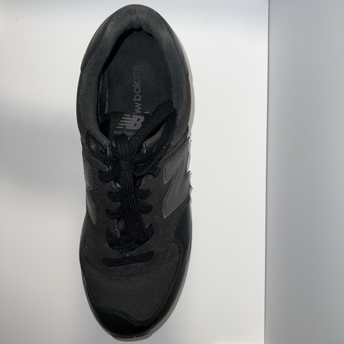 New Balance Shoes Mens 11.5 D Black 574 Classics Stealth Pack Leather ML574LHF - Picture 5 of 11