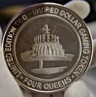 12 oz .999 Fine $200 Casino Strike 2006 4 Queens 40th Anniv. Limited Edition