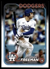 Freddie Freeman 2024 Topps #102 Dodgers MLB READ FREE SHIPPING AutographDen