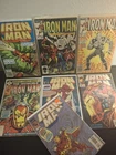Iron Man Vintage Marvel Comics Lot of 7 Issues # 104 190 191 271 300 304 314