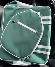 Lola Pickleball Tote Designer Series Bag Green White Striped Very Gently Used